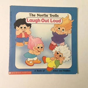 Vintage 1992  The Norfin Trolls Laugh Out Loud Book Of Jokes Riddles Scholastic